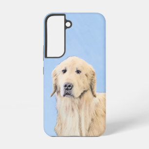 Golden Retriever Painting - Cute Original Dog Art Samsung Galaxy S22 Case