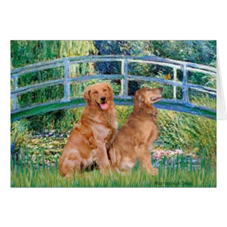 Golden Retriever Pair 1 - Lily Bridge Cards