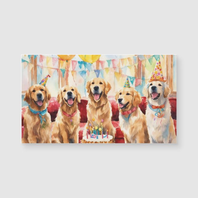 Golden retriever Party (Front)