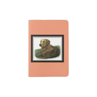 Golden Retriever Passport Holder