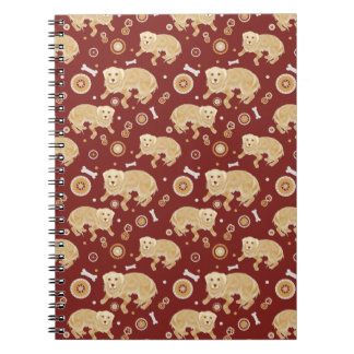 Golden Retriever Pattern Notebook