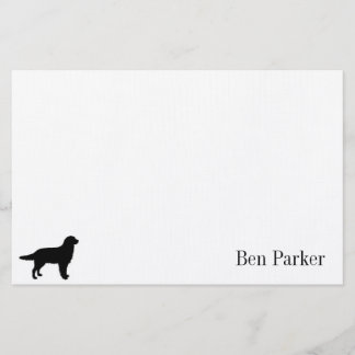 Golden Retriever Personalized Stationery