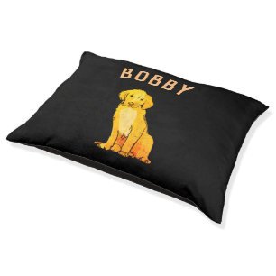 Golden retriever pet bed