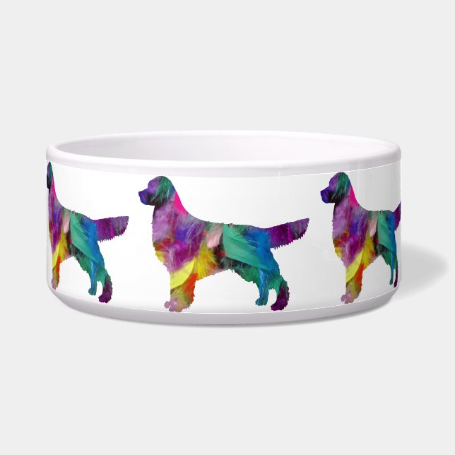 Golden Retriever Pet Bowl (Front)