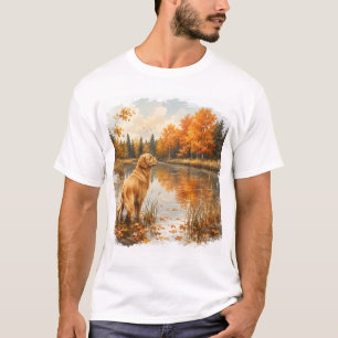 Golden Retriever Pet Lover Design T-Shirt
