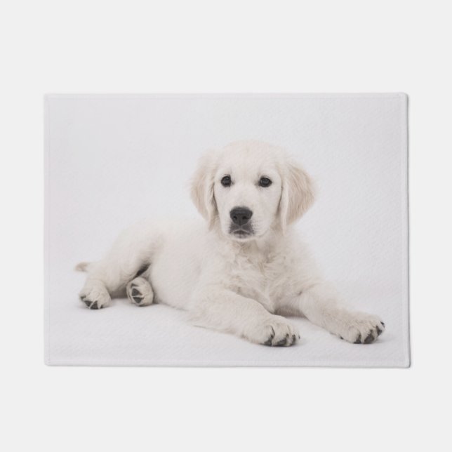 Golden Retriever Photo Doormat (Front)