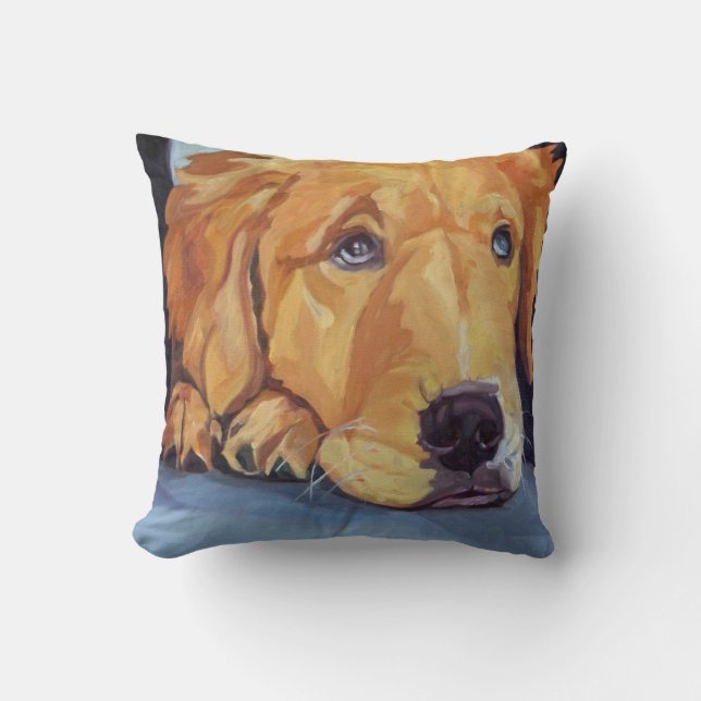 Golden Retriever Pillow (Front)