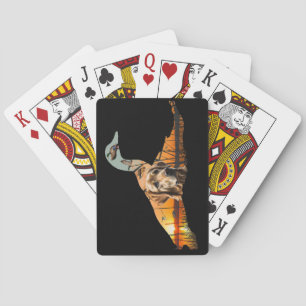 Golden Retriever Playing Cards, Flying Mallard Poker Cards