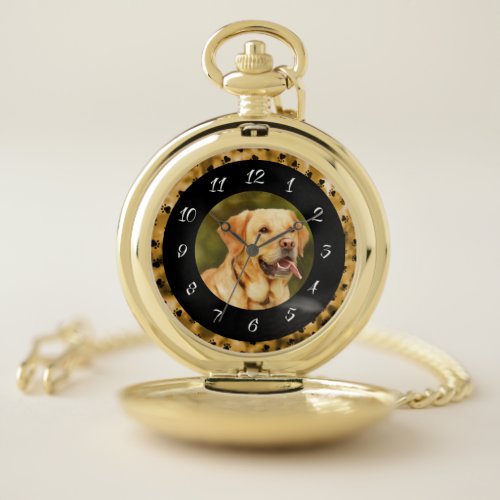 Golden Retriever Pocket Watch