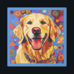 Golden Retriever Pop Art<br><div class="desc">Golden Retriever Pop Art This vibrant pop art piece showcases the Golden Retriever in bold, dynamic colors. A perfect addition to any dog lover’s home, bringing a modern twist to classic canine affection. Tags: golden retriever pop art, vibrant dog design, modern retriever art, colorful pet decor, bold canine artwork, pop...</div>