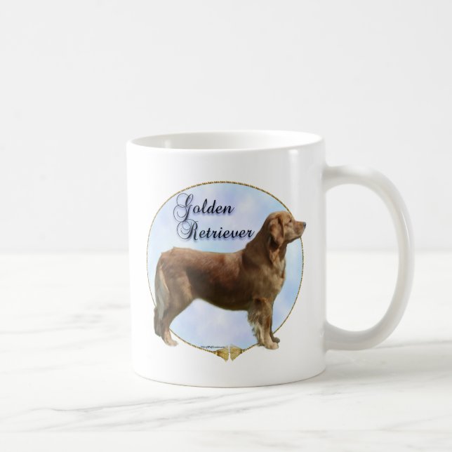 Golden Retriever Portrait Coffee Mug (Right)