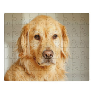 Golden Retriever Portrait Jigsaw Puzzle