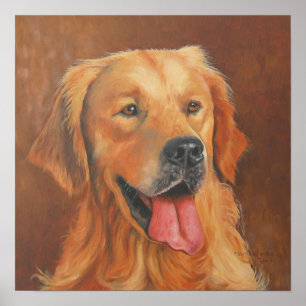 Golden Retriever Poster