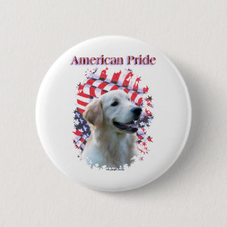 Golden Retriever Pride - Button