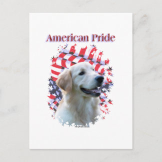 Golden Retriever Pride Postcard