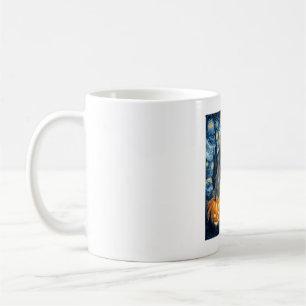 Golden Retriever Pumpkin Starry Night Dog Mom Van Coffee Mug