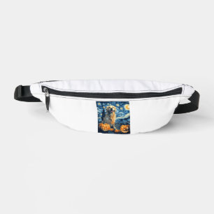 Golden Retriever Pumpkin Starry Night Dog Mom Van Fanny Pack