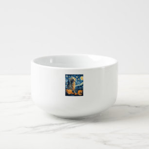 Golden Retriever Pumpkin Starry Night Dog Mom Van Soup Mug
