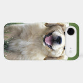 Golden Retriever Pup iPhone Case (Back (Horizontal))