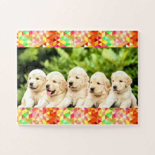 Golden Retriever Puppies 30pcs kids Jigsaw Puzzle