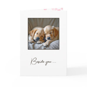Golden Retriever Puppies For Anniversary Card