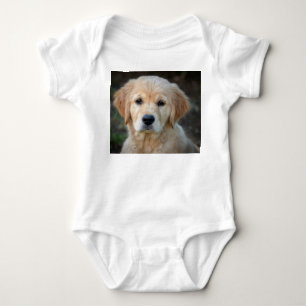 Golden Retriever Puppy Baby Bodysuit