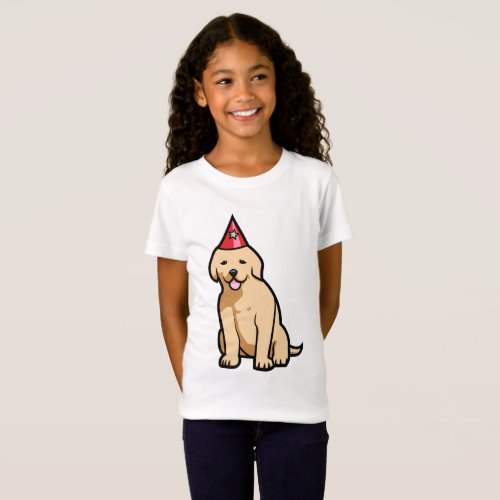 Golden Retriever Puppy Birthday T_Shirt
