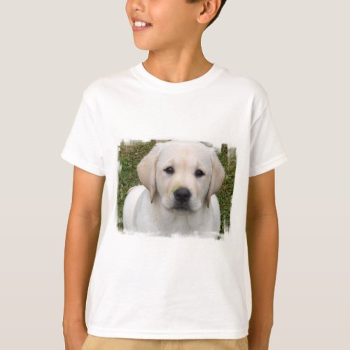 Golden Retriever Puppy Childrens T_Shirt