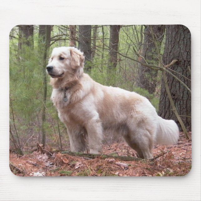 Golden Retriever Puppy Dog Mousepad (Front)