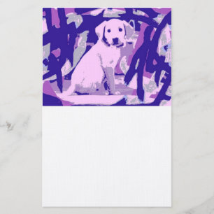 Golden Retriever Puppy Dog Stationery