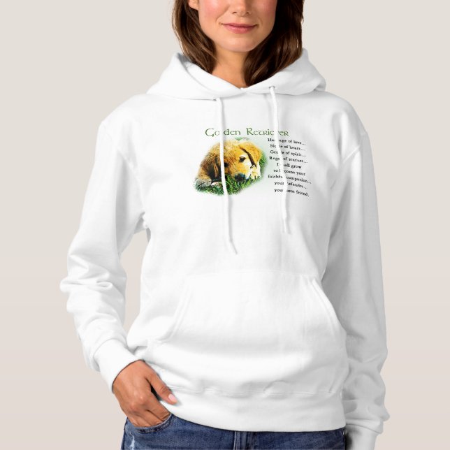 Golden Retriever Puppy Heritage Hoodie (Front)