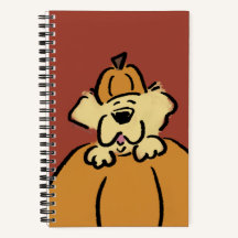 Golden Retriever Puppy in Pumpkin - Red -