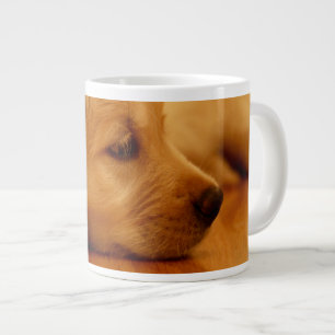 Golden Retriever Puppy Large Coffee Mug