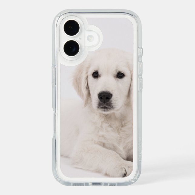 Golden Retriever Puppy Photo Speck iPhone Case (Front)