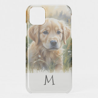 Golden Retriever Puppy iPhone 11 Case