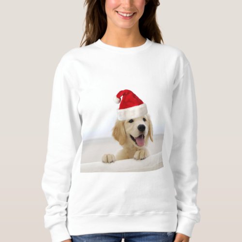 Golden Retriever Puppy woman Sweatshirt