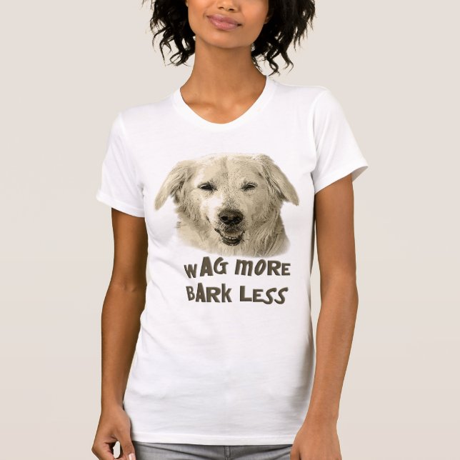 Golden Retriever Quote T-Shirt (Front)