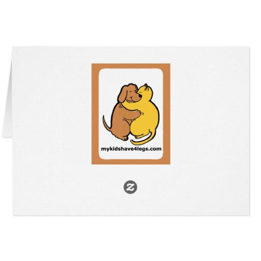 Golden Retriever Rainy Day Birthday Card (Back Horizontal)