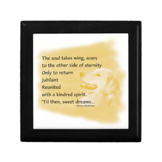 Golden Retriever Remembrance Keepsake Box
