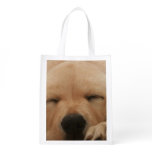 Golden Retriever Reusable Grocery Bag