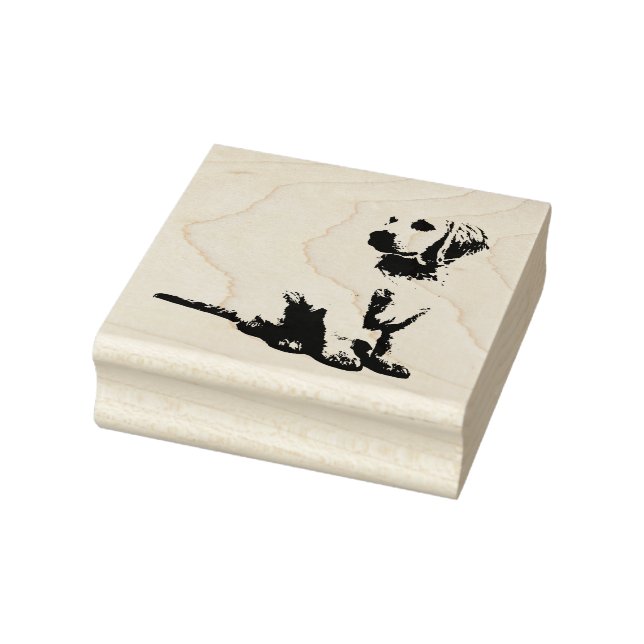 Golden Retriever Rubber Stamp (Stamp)
