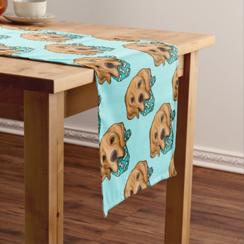 Golden Retriever Short Table Runner