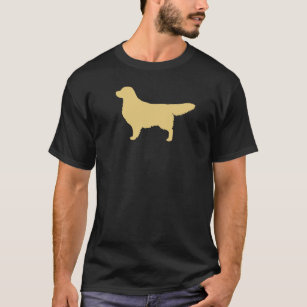 Golden Retriever Silhouette   Dog Breed T-Shirt