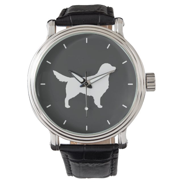 Golden Retriever Silhouette Watch (Front)