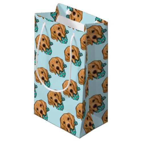 Golden Retriever Small Gift Bag