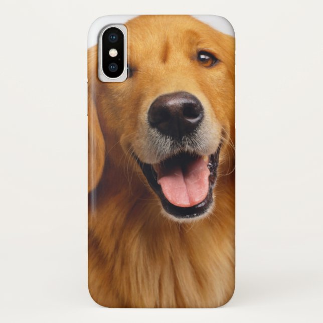 Golden Retriever Smile Case-Mate iPhone Case (Back)