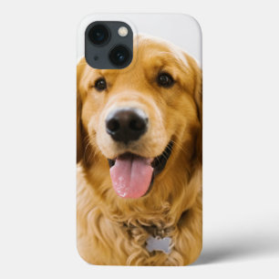Golden Retriever Smiling iPhone 13 Case