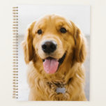 Golden Retriever Smiling Planner<br><div class="desc">Golden Retriever Smiling</div>