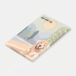 GOLDEN RETRIEVER Sticky Notes