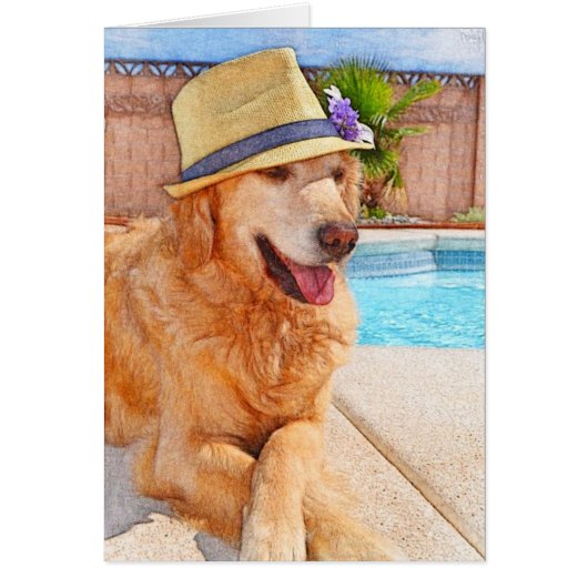 Golden Retriever - Summer Love (Front)
